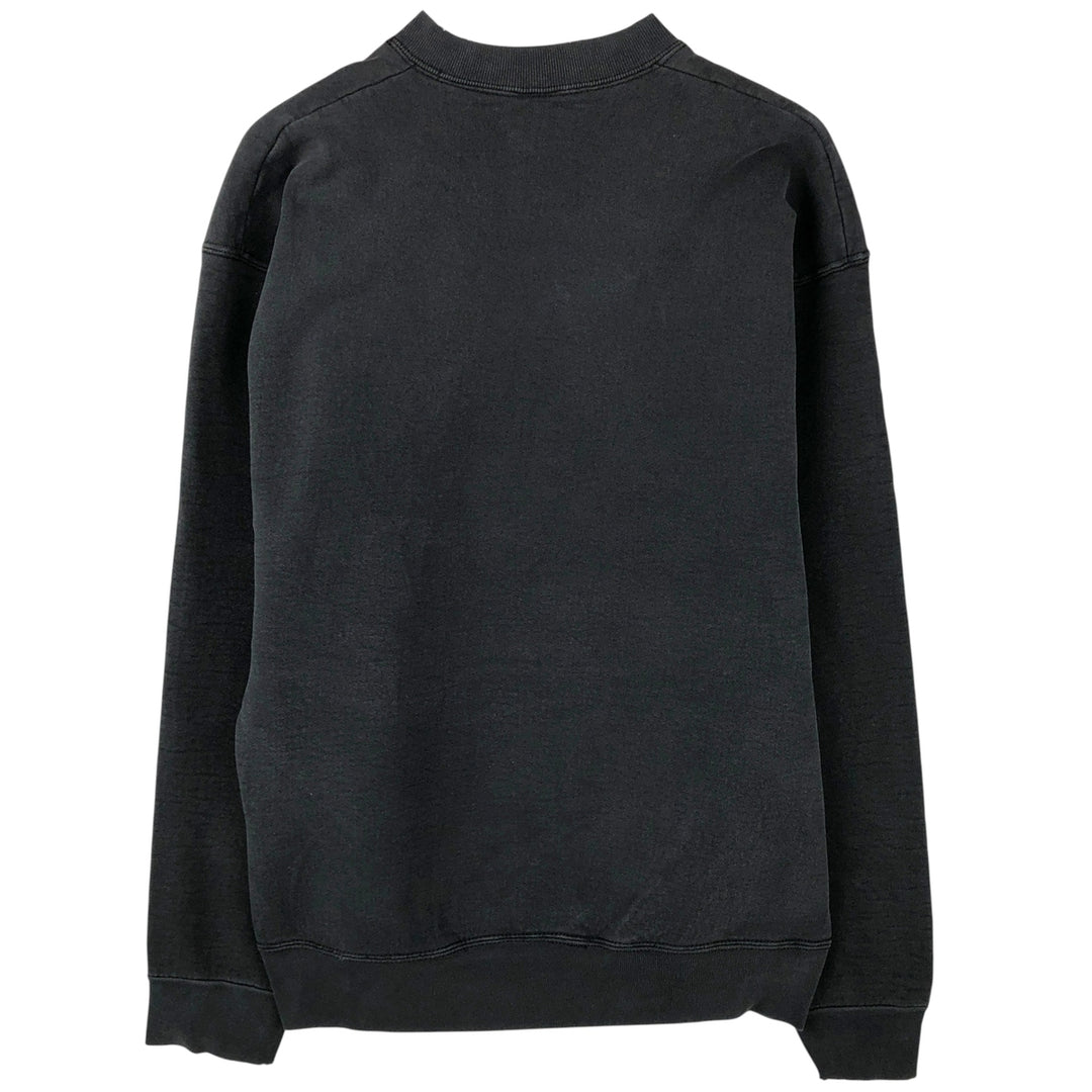 SALEM SPORTSWEAR College Character Sweatshirt, Made in USA, Men's XL cotton black type Vintage Second Hand