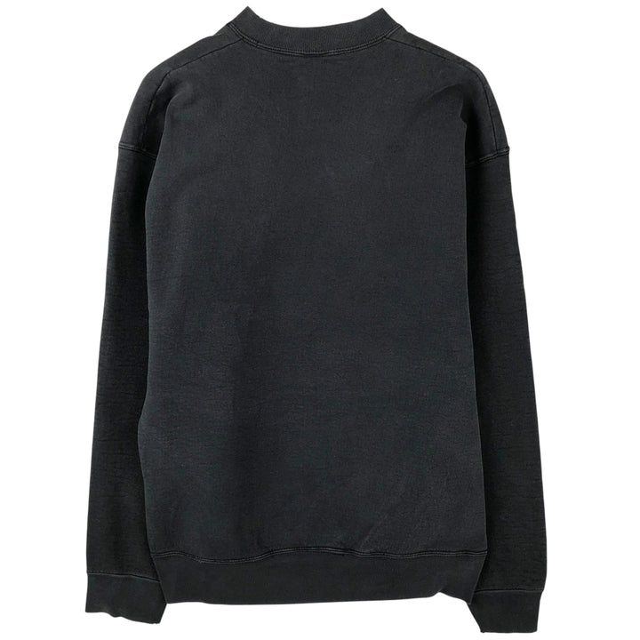 SALEM SPORTSWEAR College Character Sweatshirt, Made in USA, Men's XL cotton black type Vintage Second Hand