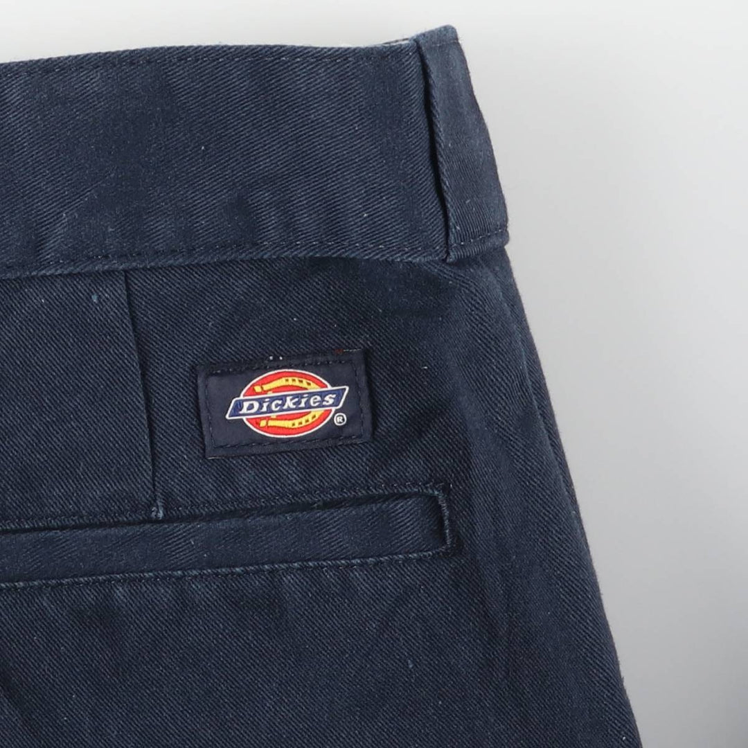 Dickies 874 ORIGINAL FIT Work Pants for Men, Size W36 polyester navy blue type Vintage Second Hand