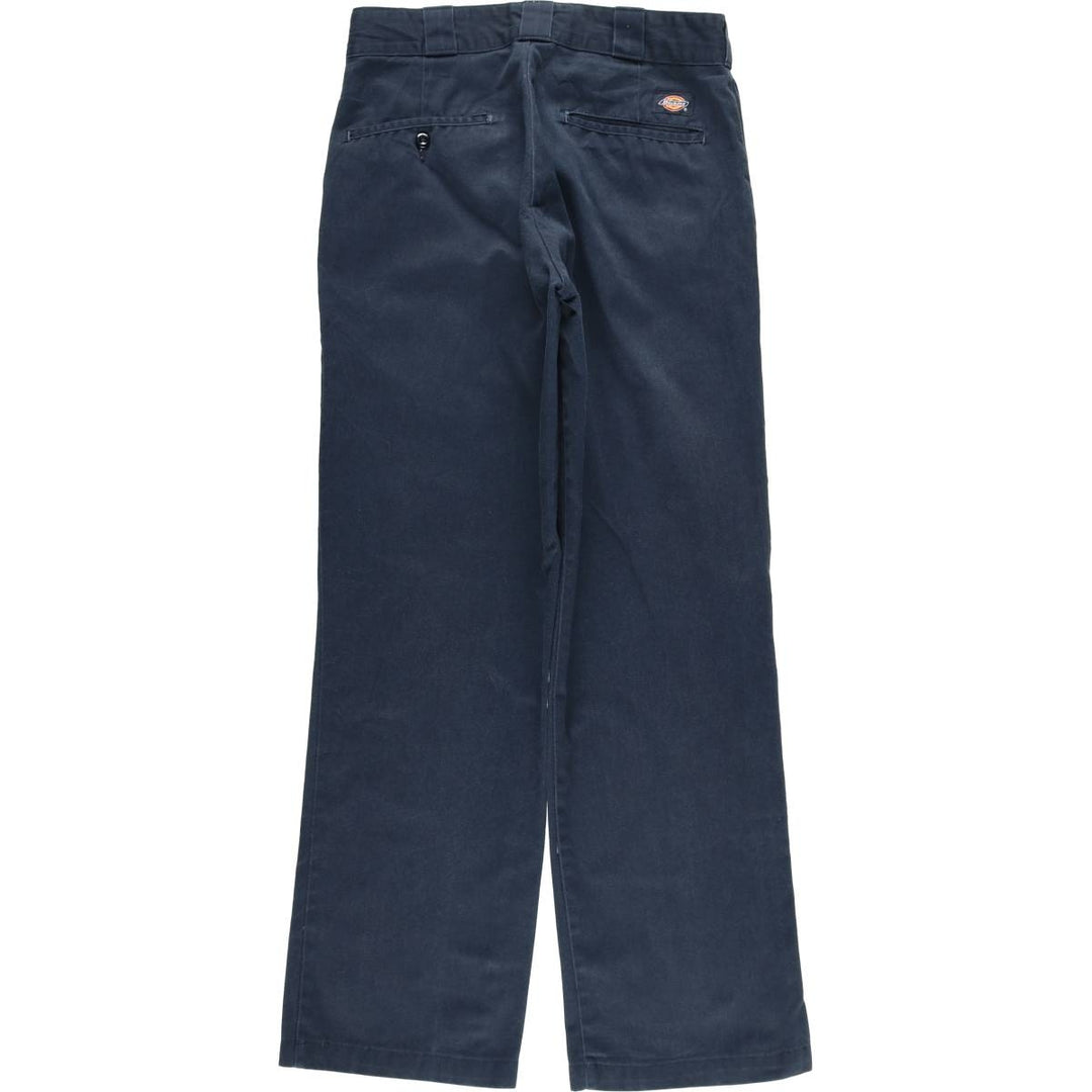 Dickies 874 ORIGINAL FIT Work Pants for Men, W31 equivalent polyester navy blue type Vintage Second Hand