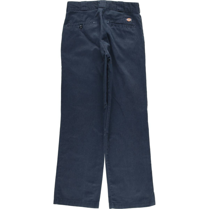 Dickies 874 ORIGINAL FIT Work Pants for Men, W31 equivalent polyester navy blue type Vintage Second Hand
