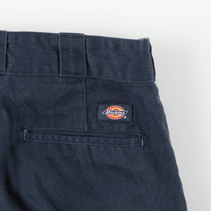 Dickies 874 ORIGINAL FIT Work Pants for Men, W31 equivalent polyester navy blue type Vintage Second Hand