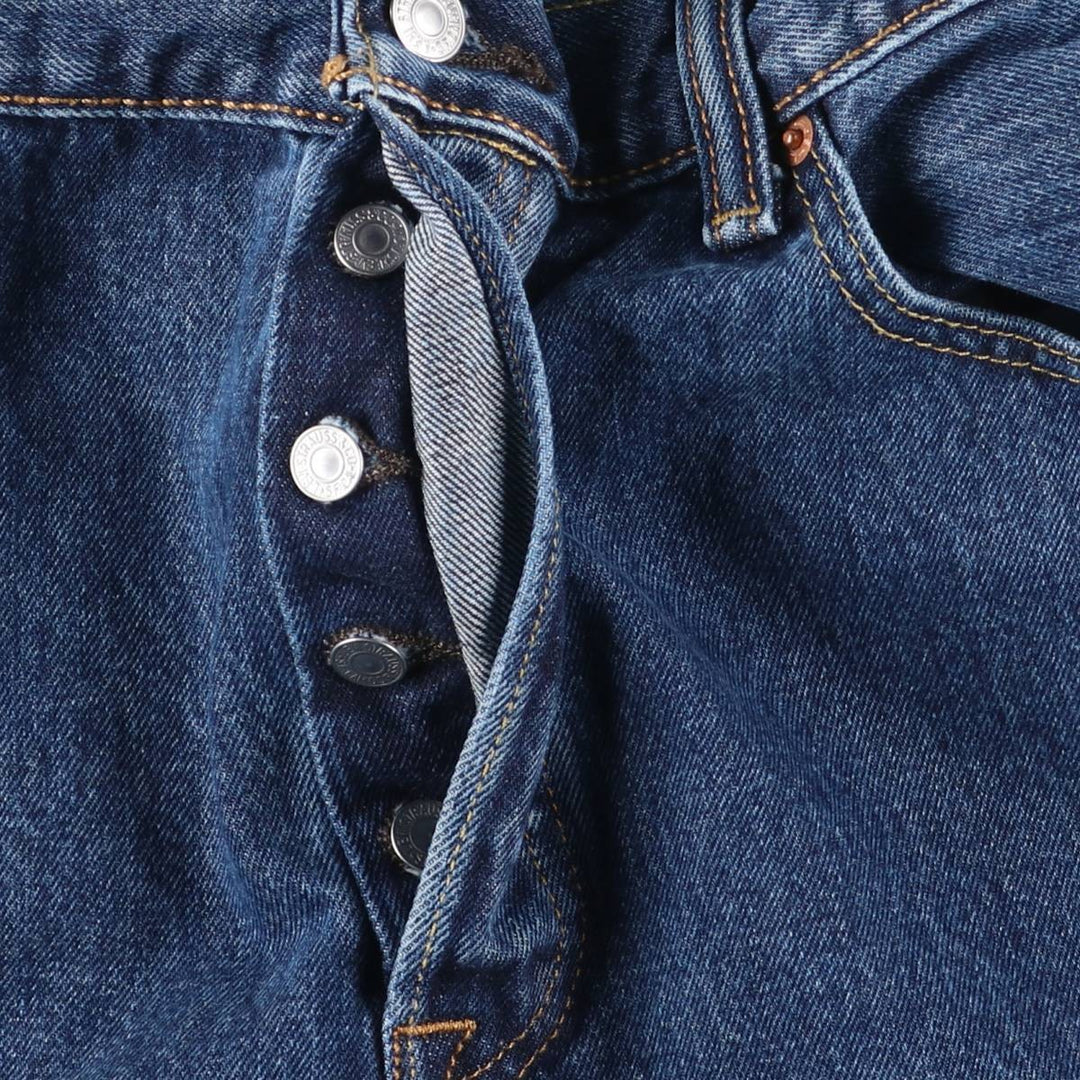 Levi's Levi's 501 straight denim pants for men, equivalent to w37 cotton blue type Vintage Second Hand