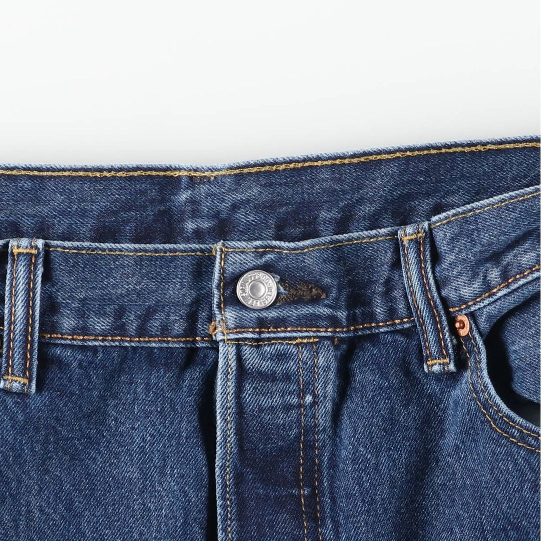Levi's Levi's 501 straight denim pants for men, equivalent to w37 cotton blue type Vintage Second Hand