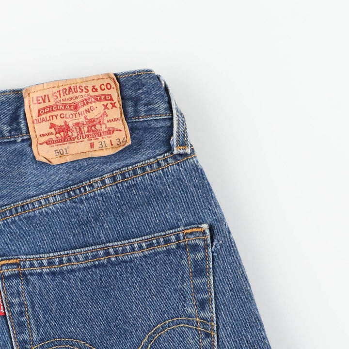 2000'S Levi's 501 Straight Denim Pants, Men's Size W31 cotton blue type Vintage Second Hand