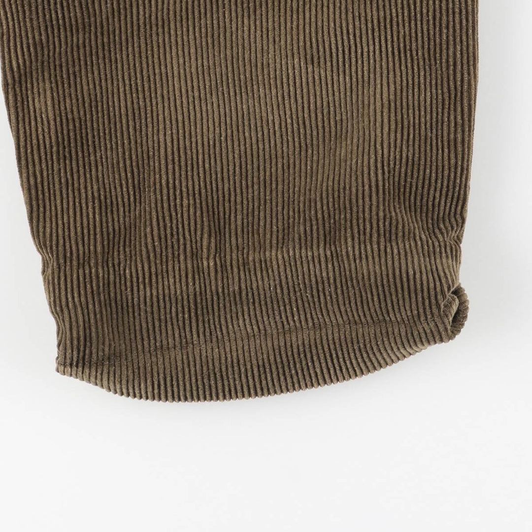 90'S Polo by Ralph Lauren two-pleat corduroy pants, made in the USA, men's, vintage, size W30. cotton brown type Vintage Second Hand