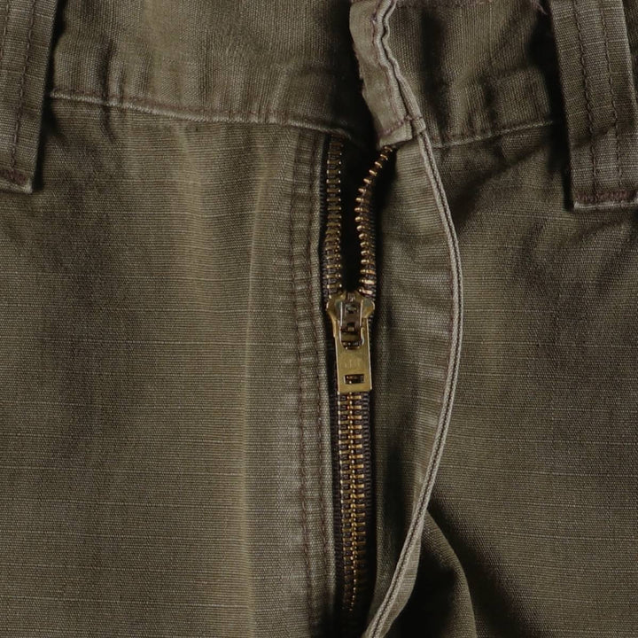 Carhartt Ripstop Work Cargo Pants, Men's Size W37 cotton Khaki type Vintage Second Hand