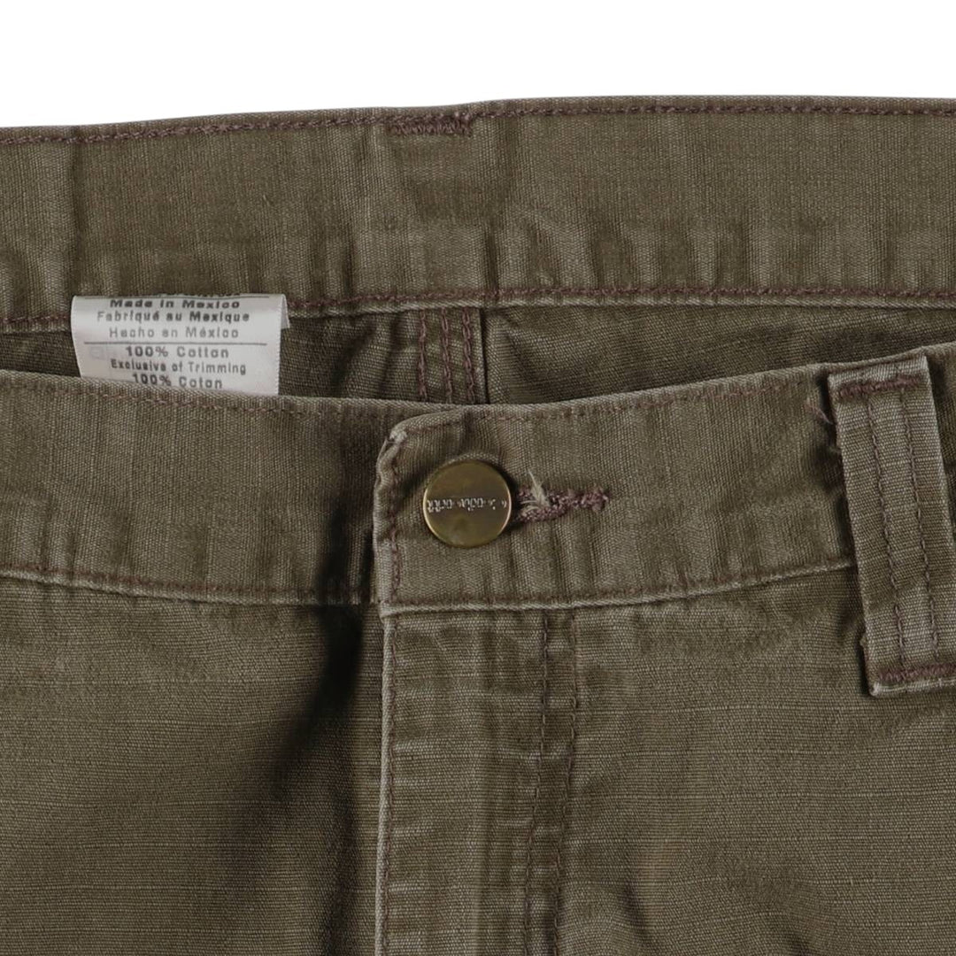 Carhartt Ripstop Work Cargo Pants, Men's Size W37 cotton Khaki type Vintage Second Hand