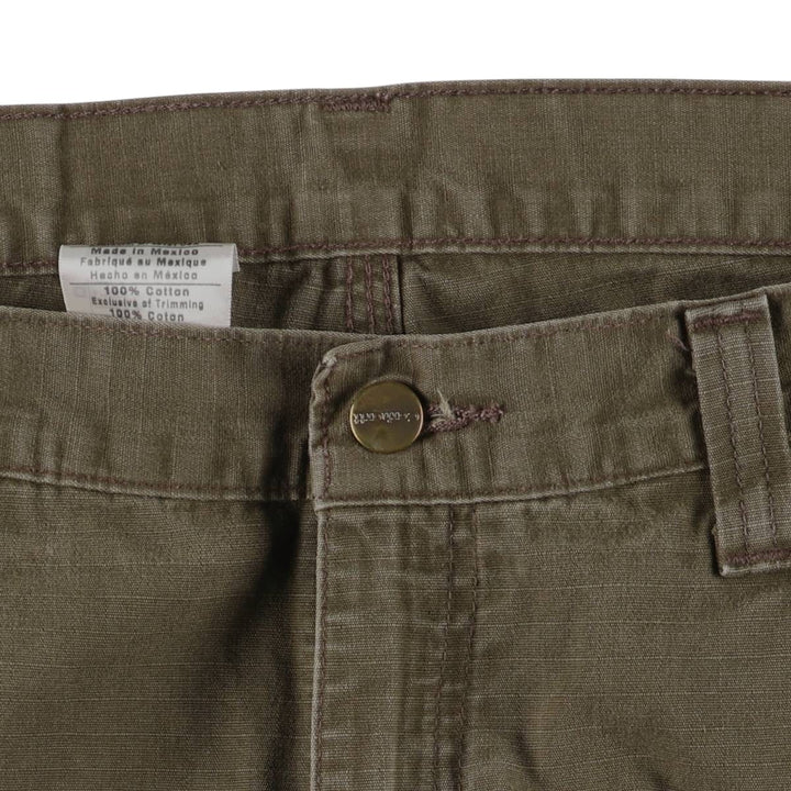 Carhartt Ripstop Work Cargo Pants, Men's Size W37 cotton Khaki type Vintage Second Hand
