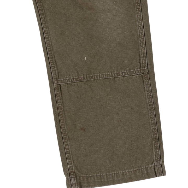Carhartt Ripstop Work Cargo Pants, Men's Size W37 cotton Khaki type Vintage Second Hand