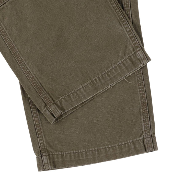 Carhartt Ripstop Work Cargo Pants, Men's Size W37 cotton Khaki type Vintage Second Hand