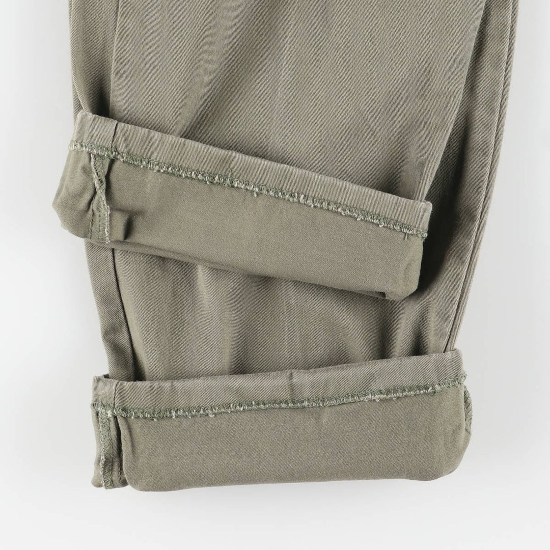 Ralph Lauren Polo Ralph Lauren Two-pleat Chino Pants for Men, W33 equivalent cotton Khaki type Vintage Second Hand