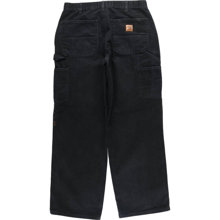 Carhartt Loose Fit Painted Duck Painter Pants, Men's, Size W30 cotton black type Vintage Second Hand