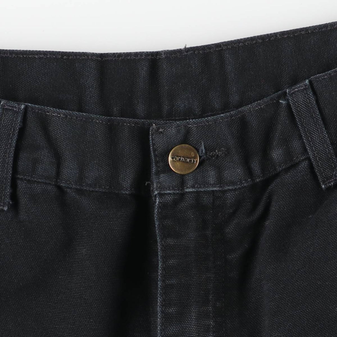 Carhartt Loose Fit Painted Duck Painter Pants, Men's, Size W30 cotton black type Vintage Second Hand