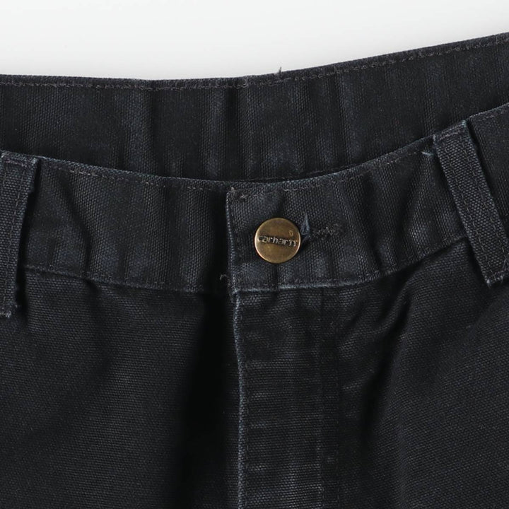 Carhartt Loose Fit Painted Duck Painter Pants, Men's, Size W30 cotton black type Vintage Second Hand