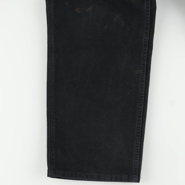 Carhartt Loose Fit Painted Duck Painter Pants, Men's, Size W30 cotton black type Vintage Second Hand