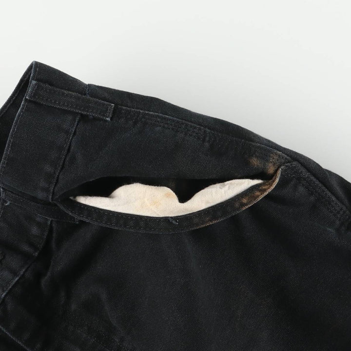 Carhartt Loose Fit Painted Duck Painter Pants, Men's, Size W30 cotton black type Vintage Second Hand