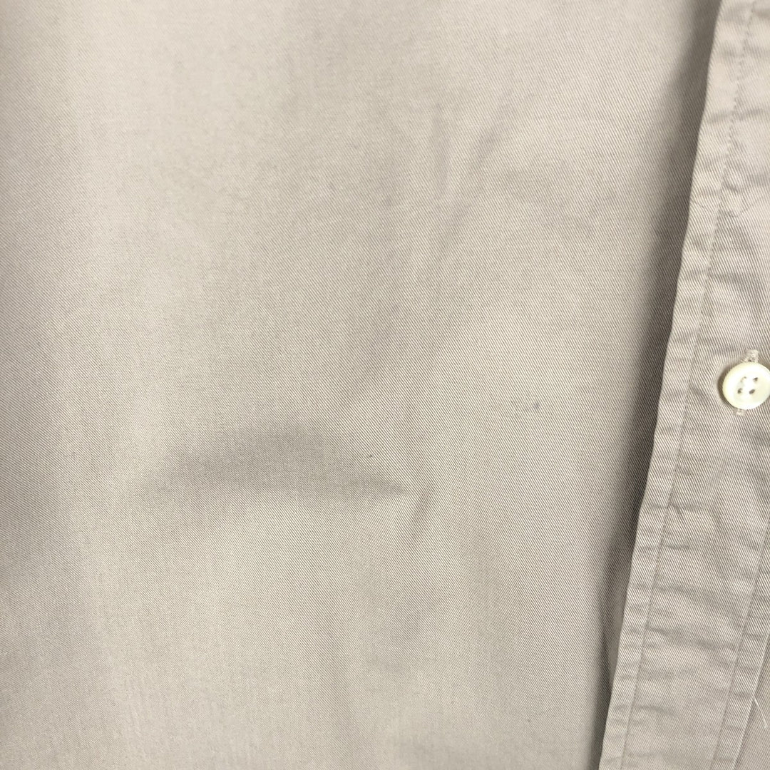 Ralph Lauren BLAKE long sleeve button down shirt, men's XL size cotton Beige type Vintage Second Hand