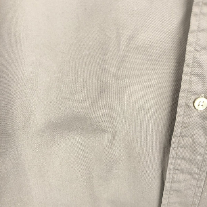 Ralph Lauren BLAKE long sleeve button down shirt, men's XL size cotton Beige type Vintage Second Hand