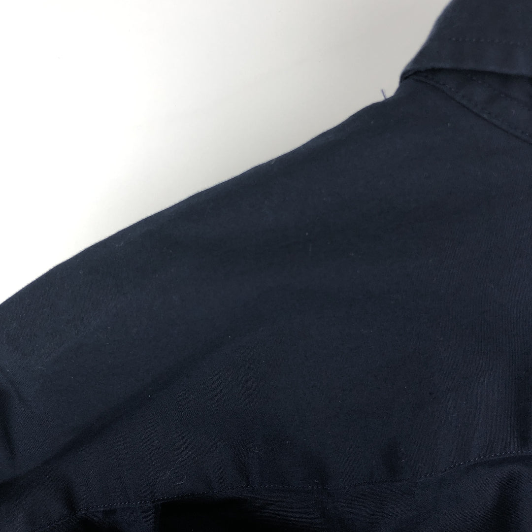 Ralph Lauren MARLOWE long-sleeved button-down shirt, men's size L cotton navy blue type Vintage Second Hand