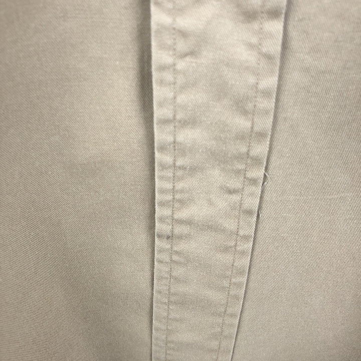 Ralph Lauren BLAKE long sleeve button down shirt, men's XL size cotton Beige type Vintage Second Hand