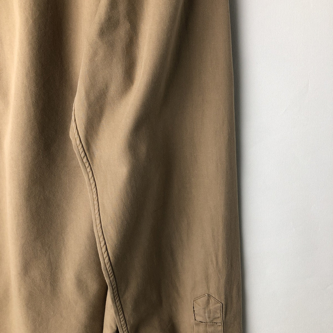 Ralph Lauren POLO by Ralph Lauren long-sleeved cotton shirt, men's size M unclear Khaki type Vintage Second Hand
