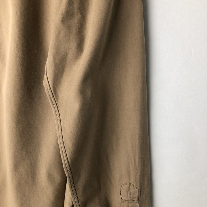 Ralph Lauren POLO by Ralph Lauren long-sleeved cotton shirt, men's size M unclear Khaki type Vintage Second Hand