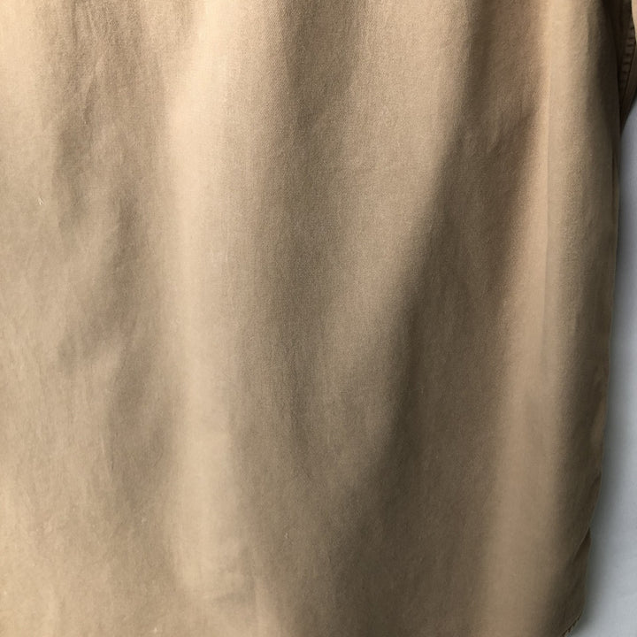 Ralph Lauren POLO by Ralph Lauren long-sleeved cotton shirt, men's size M unclear Khaki type Vintage Second Hand