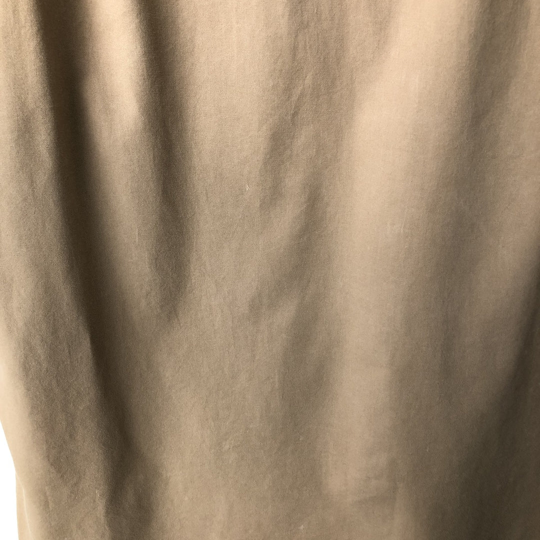Ralph Lauren POLO by Ralph Lauren long-sleeved cotton shirt, men's size M unclear Khaki type Vintage Second Hand