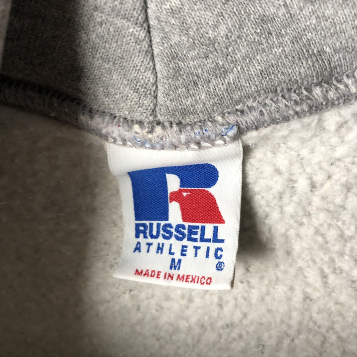 Vintage 90'S Russell ATHLETIC College Pullover Hoodie, Size M, Men's cotton gray type Vintage Second Hand