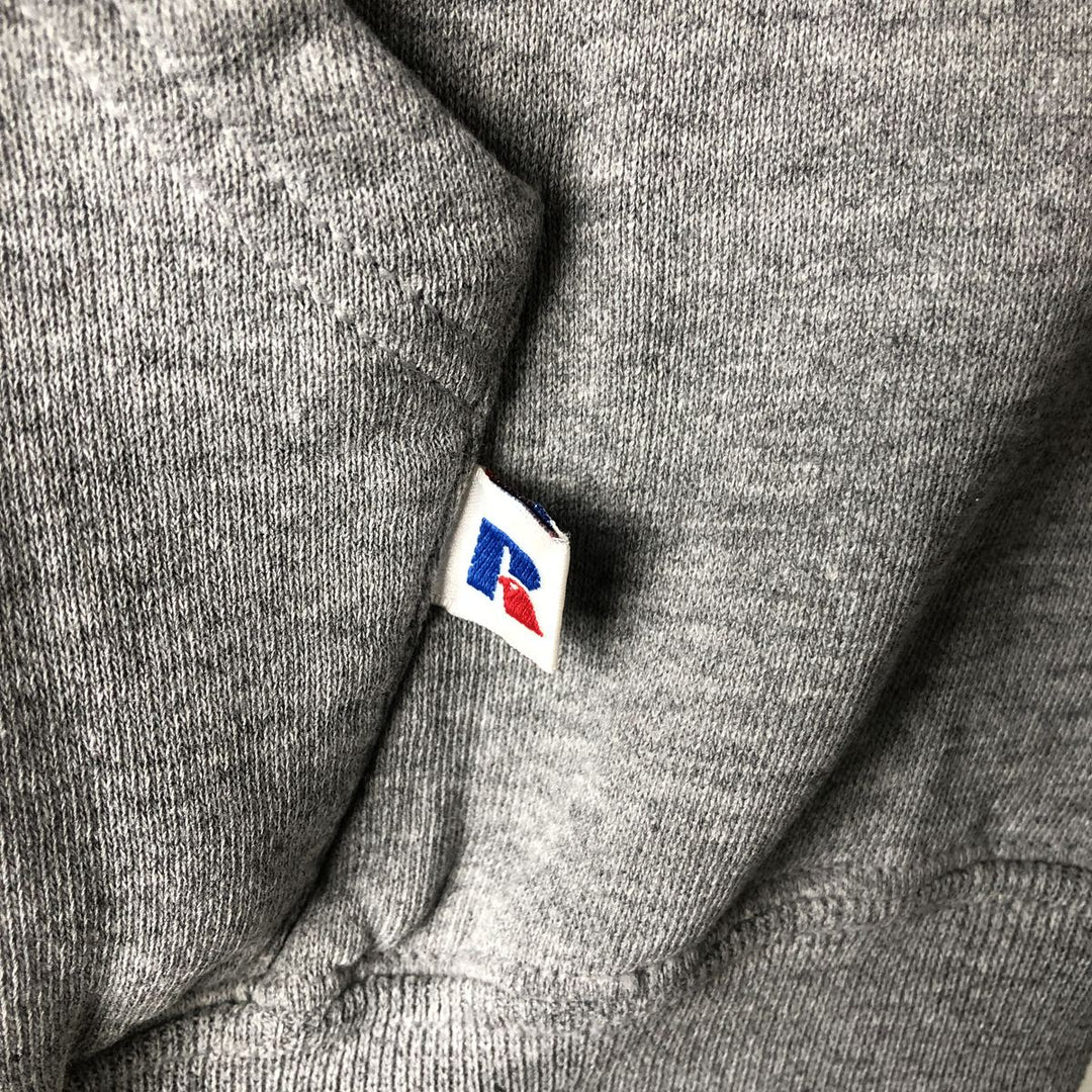 Vintage 90'S Russell ATHLETIC College Pullover Hoodie, Size M, Men's cotton gray type Vintage Second Hand