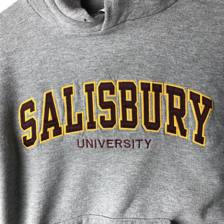 Vintage 90'S Russell ATHLETIC College Pullover Hoodie, Size M, Men's polyester gray type Vintage Second Hand