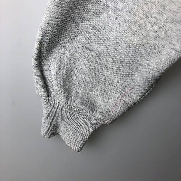 90'S TEAM EDITION College Pullover Hoodie, Men's Size L, Vintage cotton gray type Vintage Second Hand
