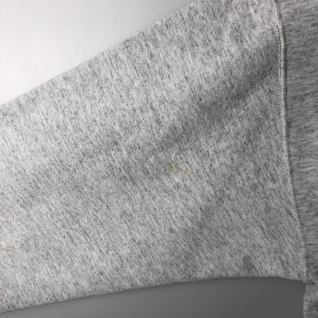 90'S TEAM EDITION College Pullover Hoodie, Men's Size L, Vintage cotton gray type Vintage Second Hand