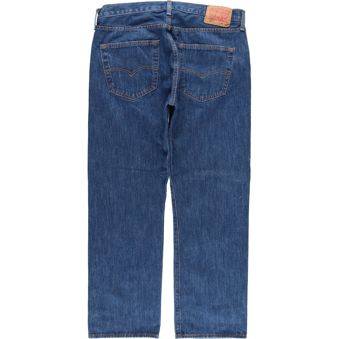 Levi's 501 straight denim pants for men, size W36 unclear blue type Vintage Second Hand