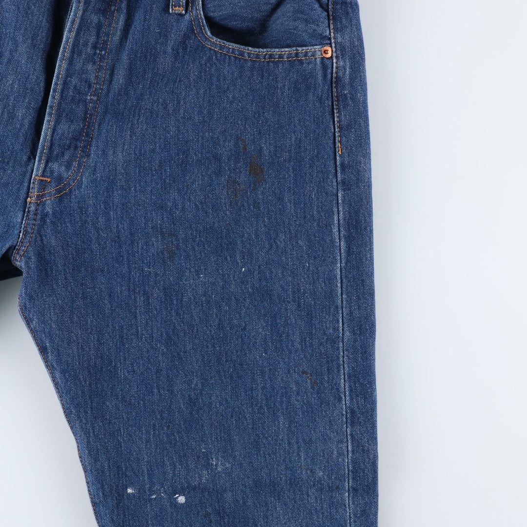 Levi's 501 straight denim pants for men, size W36 unclear blue type Vintage Second Hand