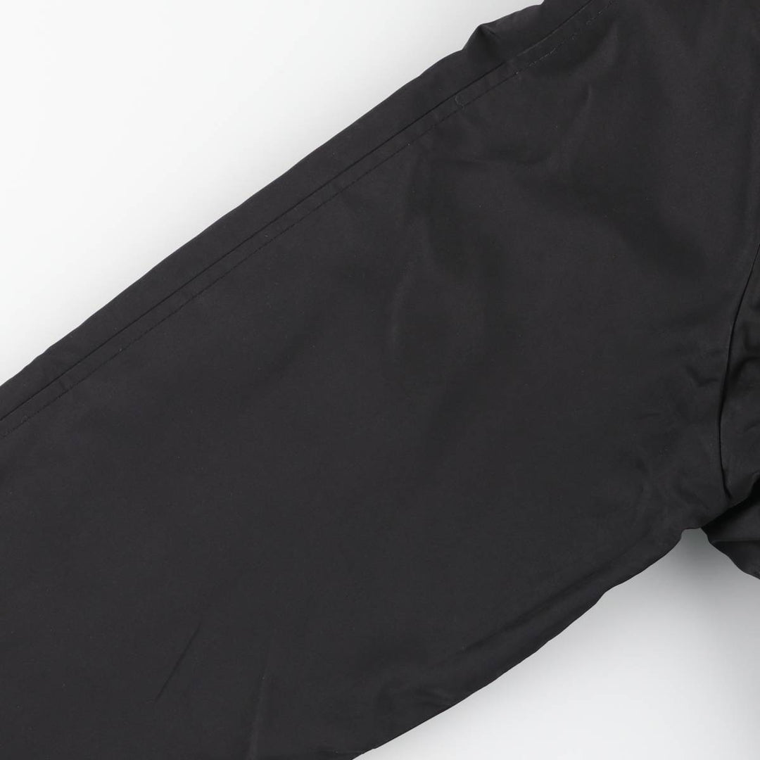Banana Republic Men's Padded Balmacaan Coat, Size XL polyester black type Vintage Second Hand