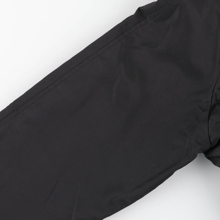 Banana Republic Men's Padded Balmacaan Coat, Size XL polyester black type Vintage Second Hand
