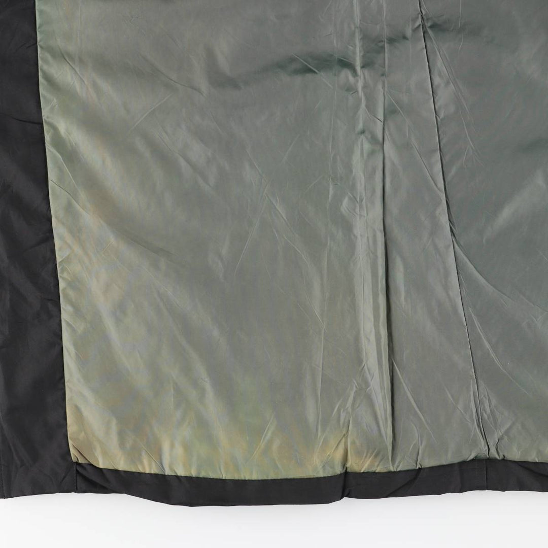 Banana Republic Men's Padded Balmacaan Coat, Size XL polyester black type Vintage Second Hand
