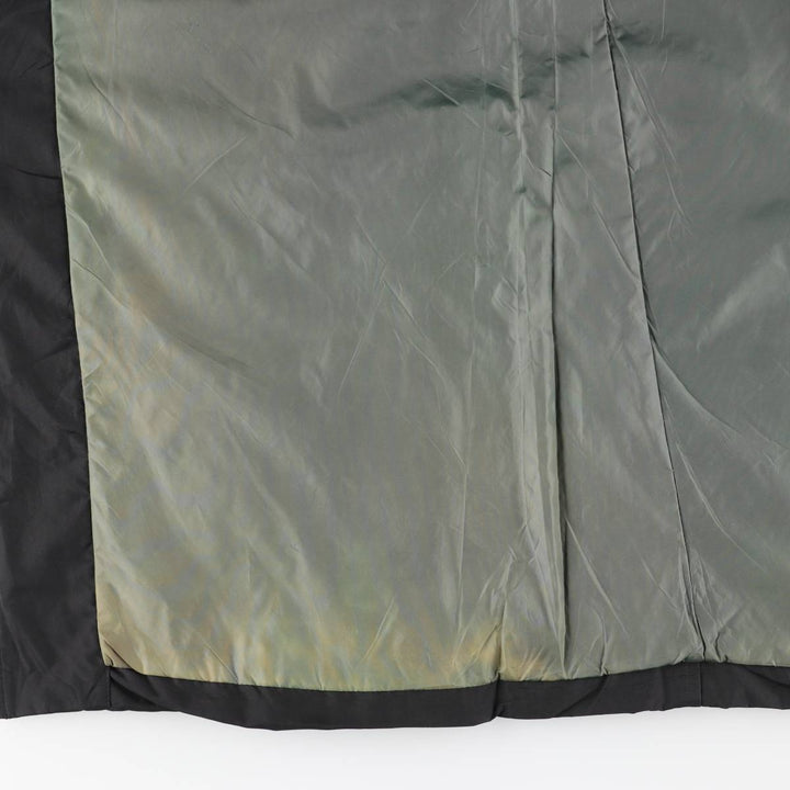 Banana Republic Men's Padded Balmacaan Coat, Size XL polyester black type Vintage Second Hand
