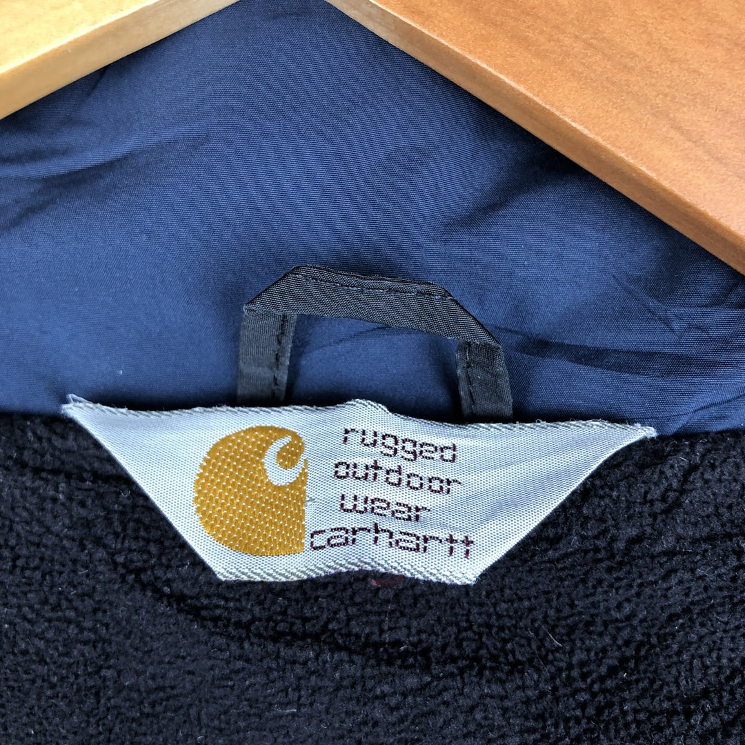 Carhartt windbreaker, men's size XL unclear navy blue type Vintage Second Hand