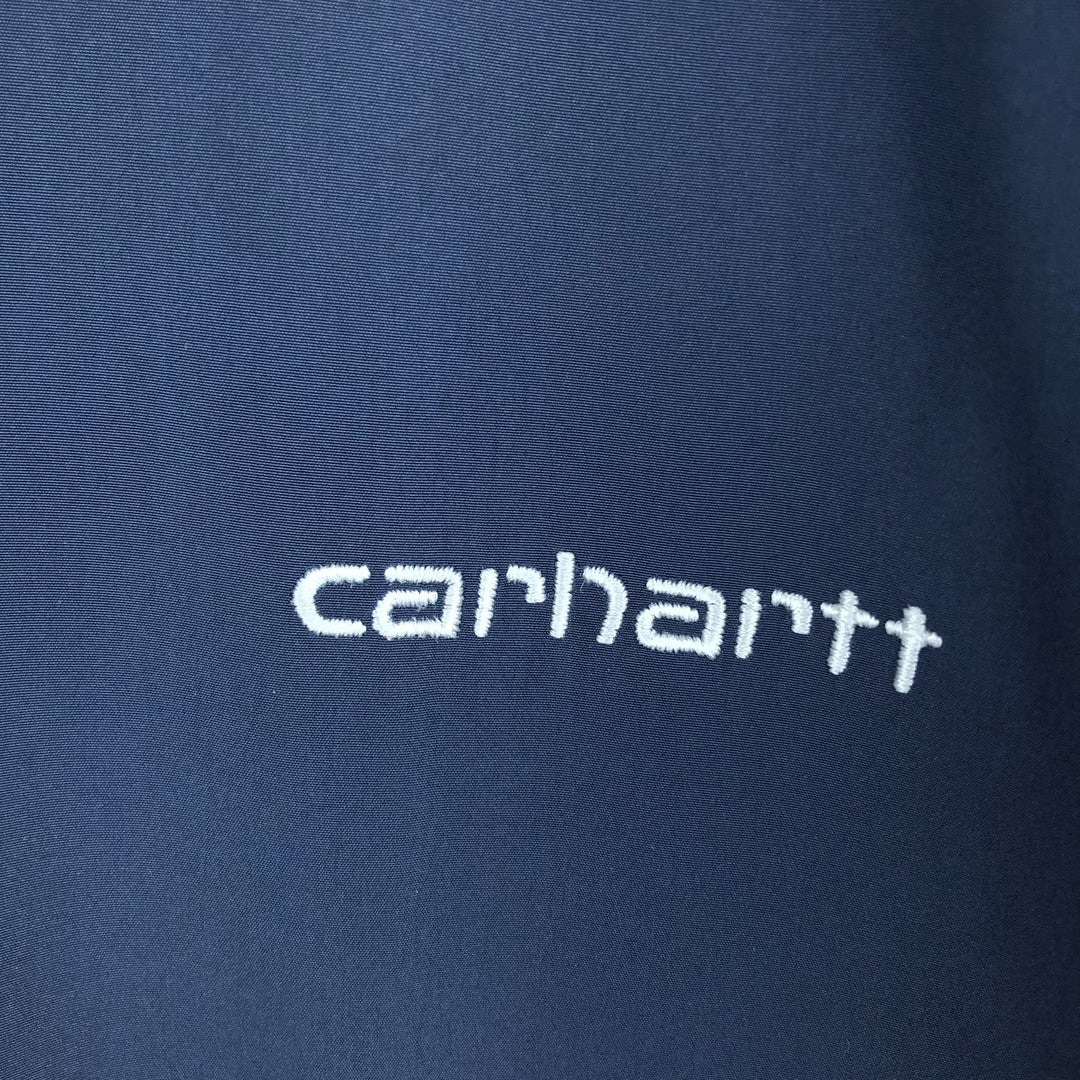 Carhartt windbreaker, men's size XL unclear navy blue type Vintage Second Hand