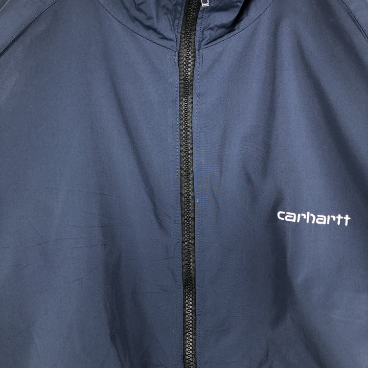 Carhartt windbreaker, men's size XL unclear navy blue type Vintage Second Hand