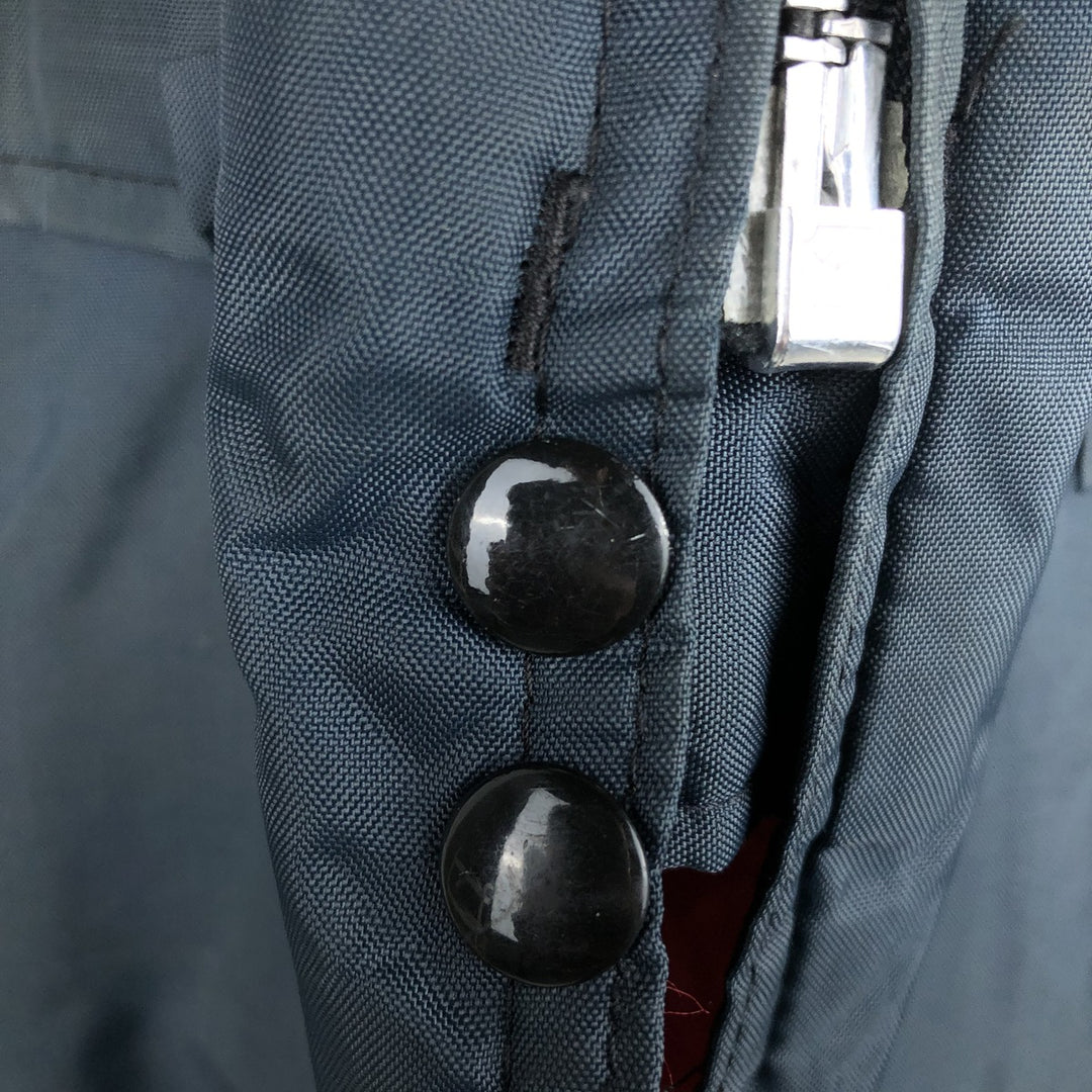 Vintage 1980'S Dickies padded puffer jacket, size L, men's unclear navy blue type Vintage Second Hand
