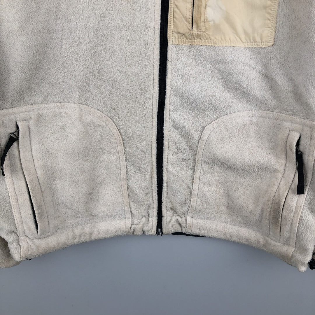 90'S Ralph Lauren POLO SPORT reversible fleece nylon jacket, men's size M Nylon green type Vintage Second Hand