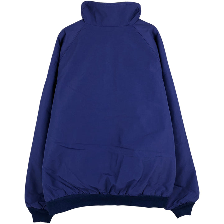 2000'S LANDS' END padded puffer jacket, men's size M Nylon Purple type blue-purple Vintage Second Hand