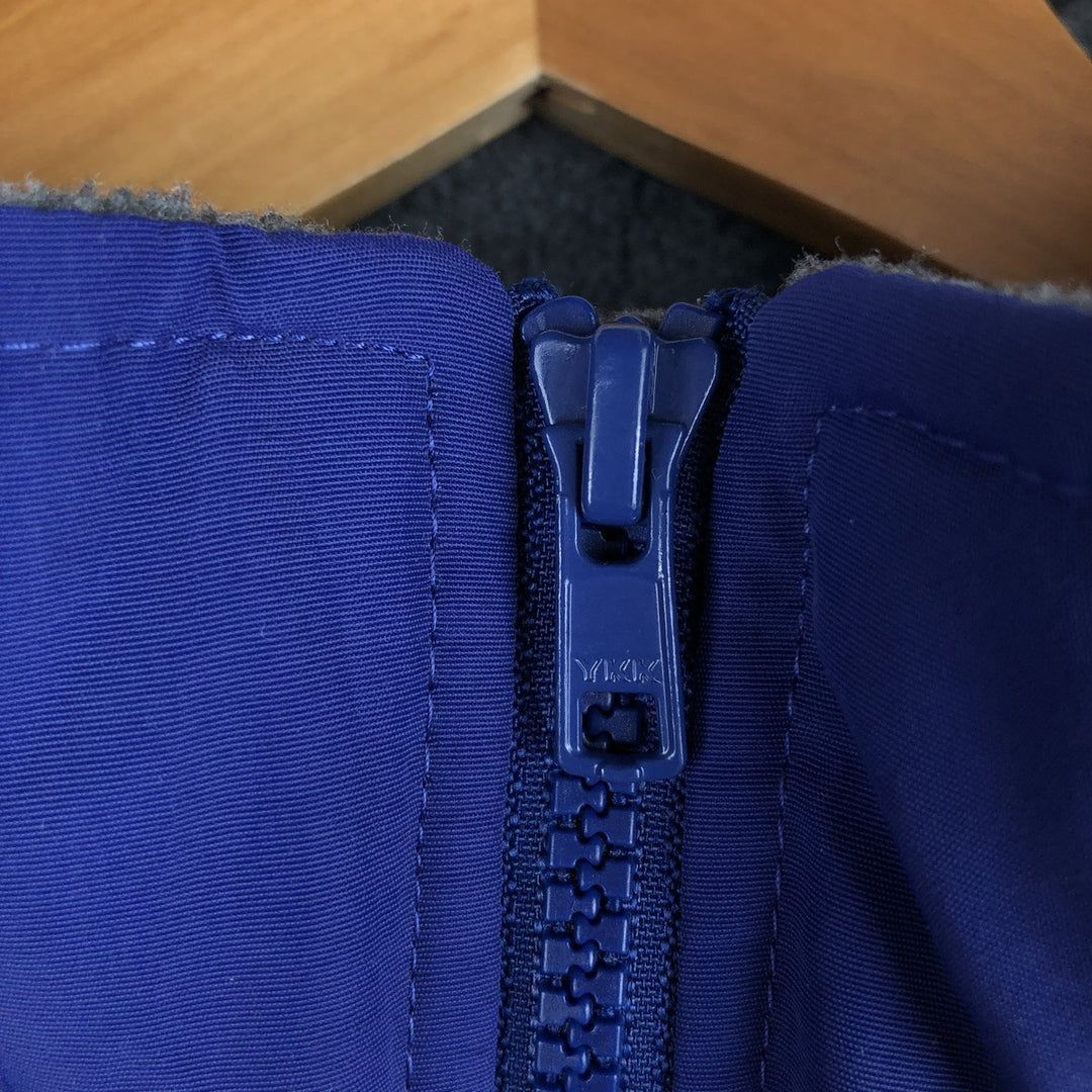 2000'S LANDS' END padded puffer jacket, men's size M Nylon Purple type blue-purple Vintage Second Hand