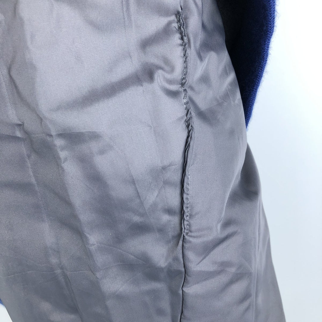 2000'S LANDS' END padded puffer jacket, men's size M Nylon Purple type blue-purple Vintage Second Hand