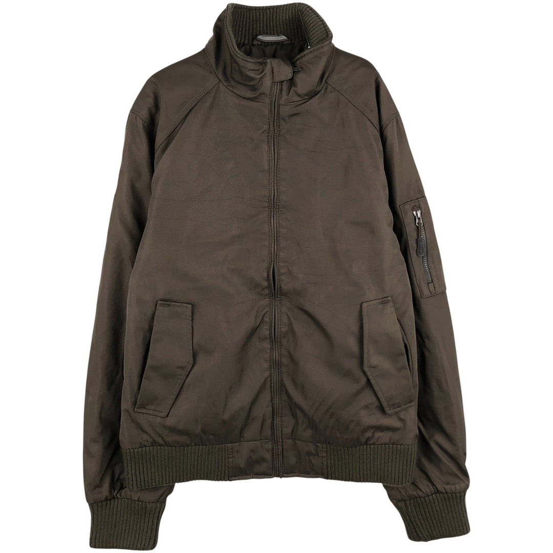 Calvin Klein Ripstop Padded Puffer Jacket, Men's Size Small polyester brown type Vintage Second Hand