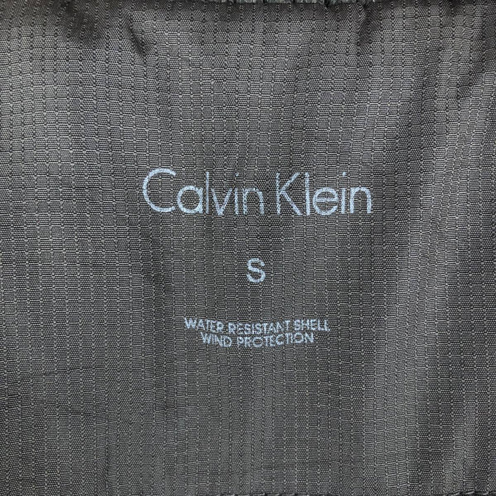 Calvin Klein Ripstop Padded Puffer Jacket, Men's Size Small polyester brown type Vintage Second Hand